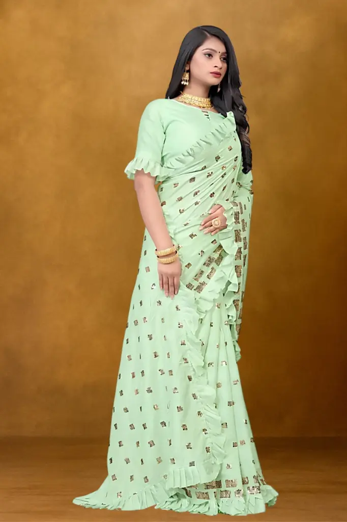 attiris green saree (6).webp