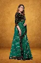 attiris green sequin saree (3).webp