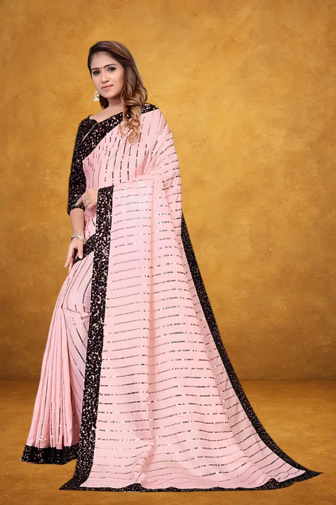 attiris pink sequin saree (9).webp