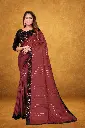 attiris maroon sequin saree (1).webp