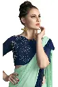 Attiris blue ready to wear saree (4).webp