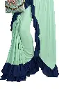 Attiris blue ready to wear saree (2).webp