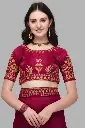 Attiris maroon border saree (2).webp