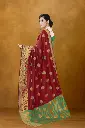 Attiris maroon saree (4).webp