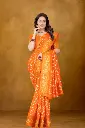 attiris orange saree (3).webp